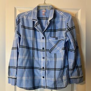 Wondershop Blue and Black Plaid Shirt